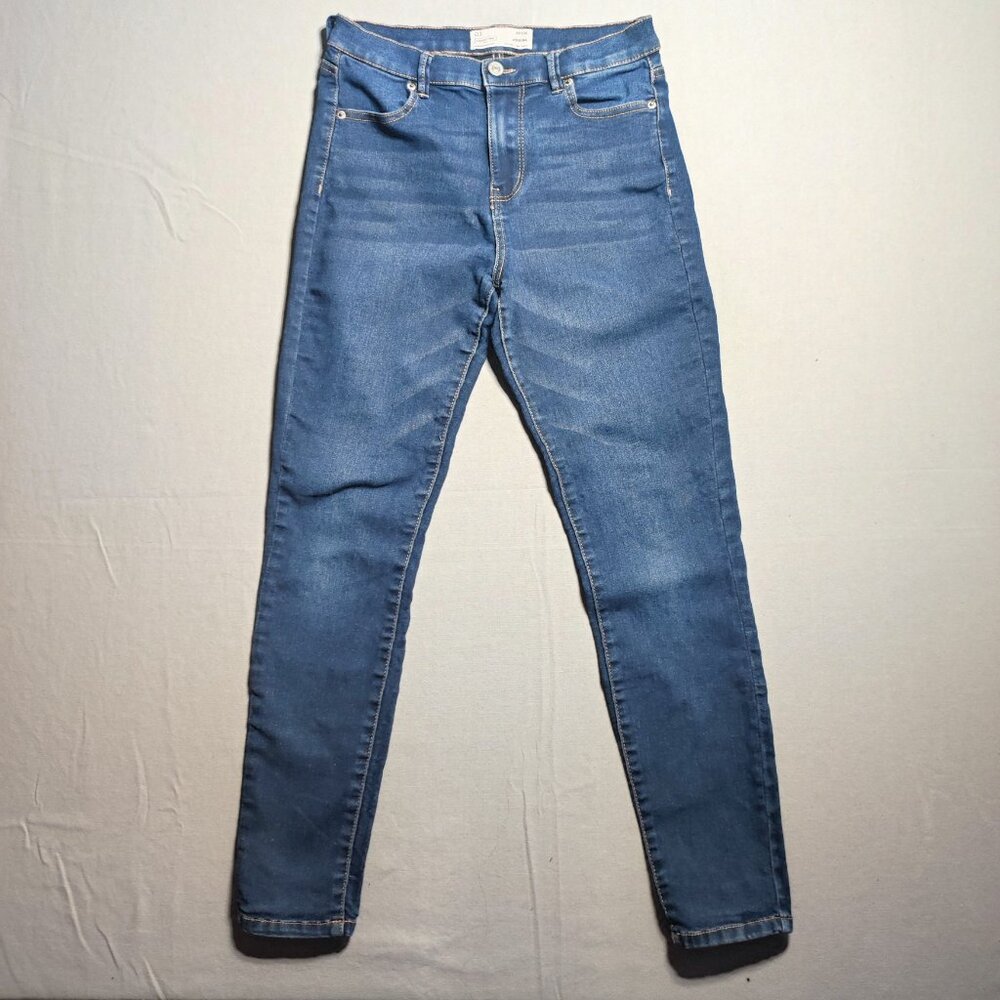 Ardene Eightytwo jeggings high-rise women's youth size 3 denim blue stretch